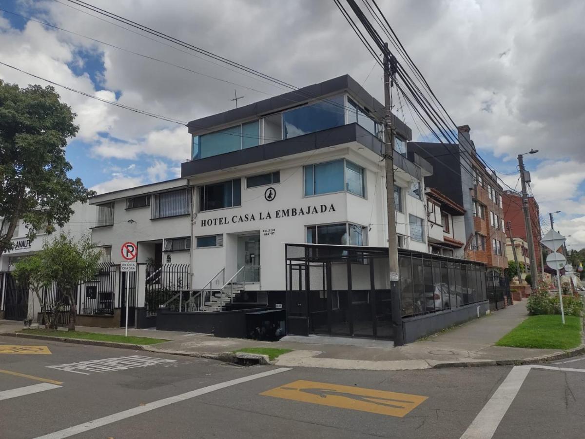 Hoteles Bogota Hotel Casa La Embajada Εξωτερικό φωτογραφία